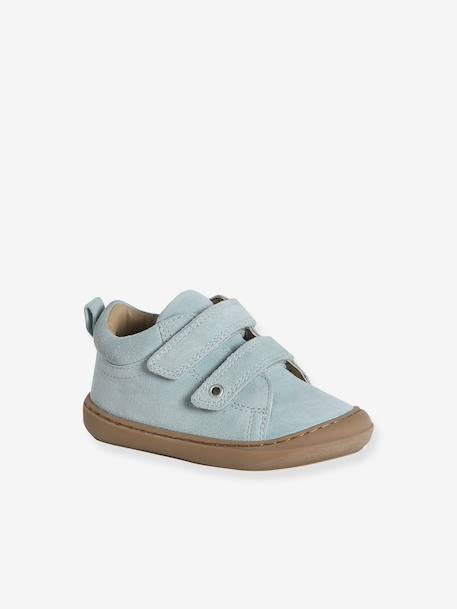 Chaussures premiers pas bébé scratch beige imprimé+bleu imprimé+bronze+jaune d'or+lot rose+mauve+or+rose+rose imprimé+rose poudré+turquoise+vert imprimé+vieux rose 59 - vertbaudet enfant 
