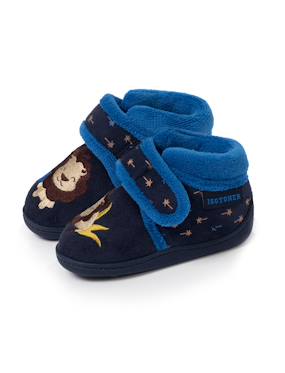 Chaussons Bottillons Isotoner Pour Fille - Semelle Antidérapante - Fermeture Scratch - Taille 24 - Doux Et Chaud