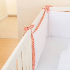 Linge de maison et décoration-Linge de lit bébé-Tour de lit en coton bio