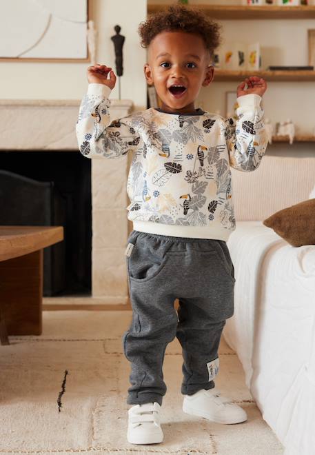 Bébé-Ensemble sweat et pantalon en molleton touctouc
