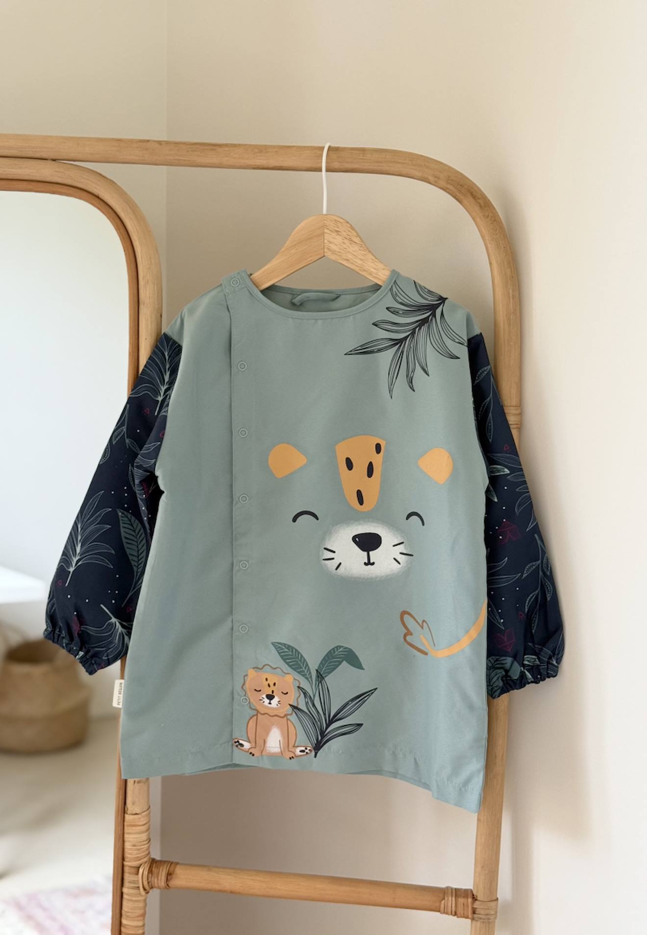 Tablier Enfant Long Charly Bleu