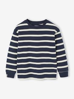 Tee-shirt rayé manches longues garçon  - vertbaudet enfant