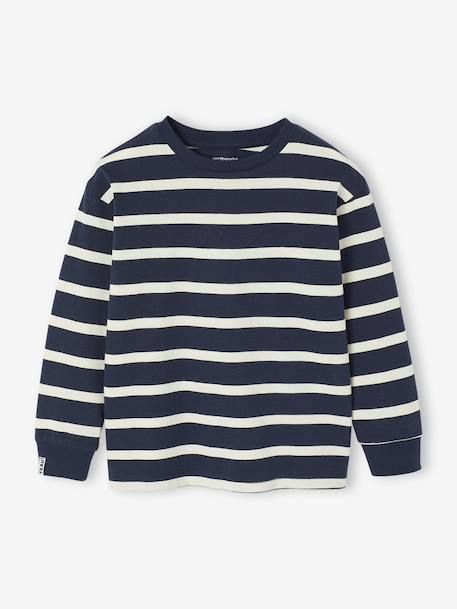Garçon-Tee-shirt rayé manches longues garçon