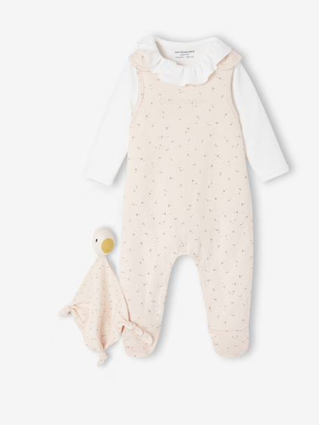 Bébé-Ensemble 3 pièces naissance combinaison body doudou