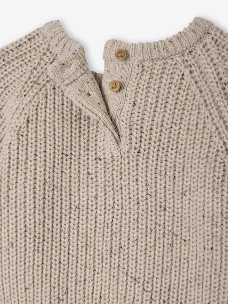 Pull Bébé Vertbaudet Renard Pull En Maille Jacquard De Noël Rouge