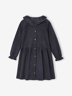 -Robe en velours milleraies fille
