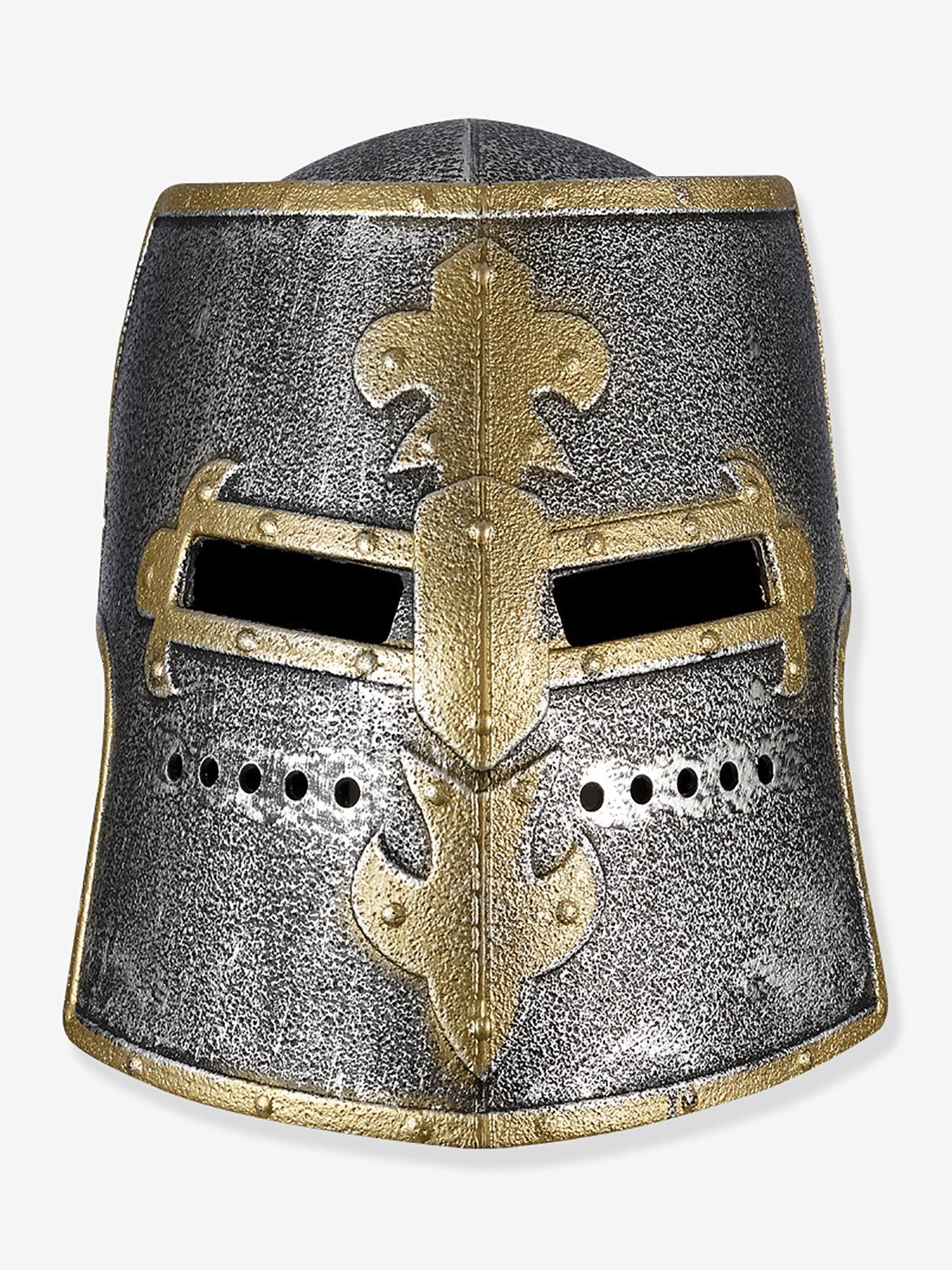 Casque chevalier Roland argent