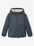 Parka garçon 3 en 1 blouson amovible kaki+lichen+Marine grisé+noix de pécan 20 - vertbaudet enfant 