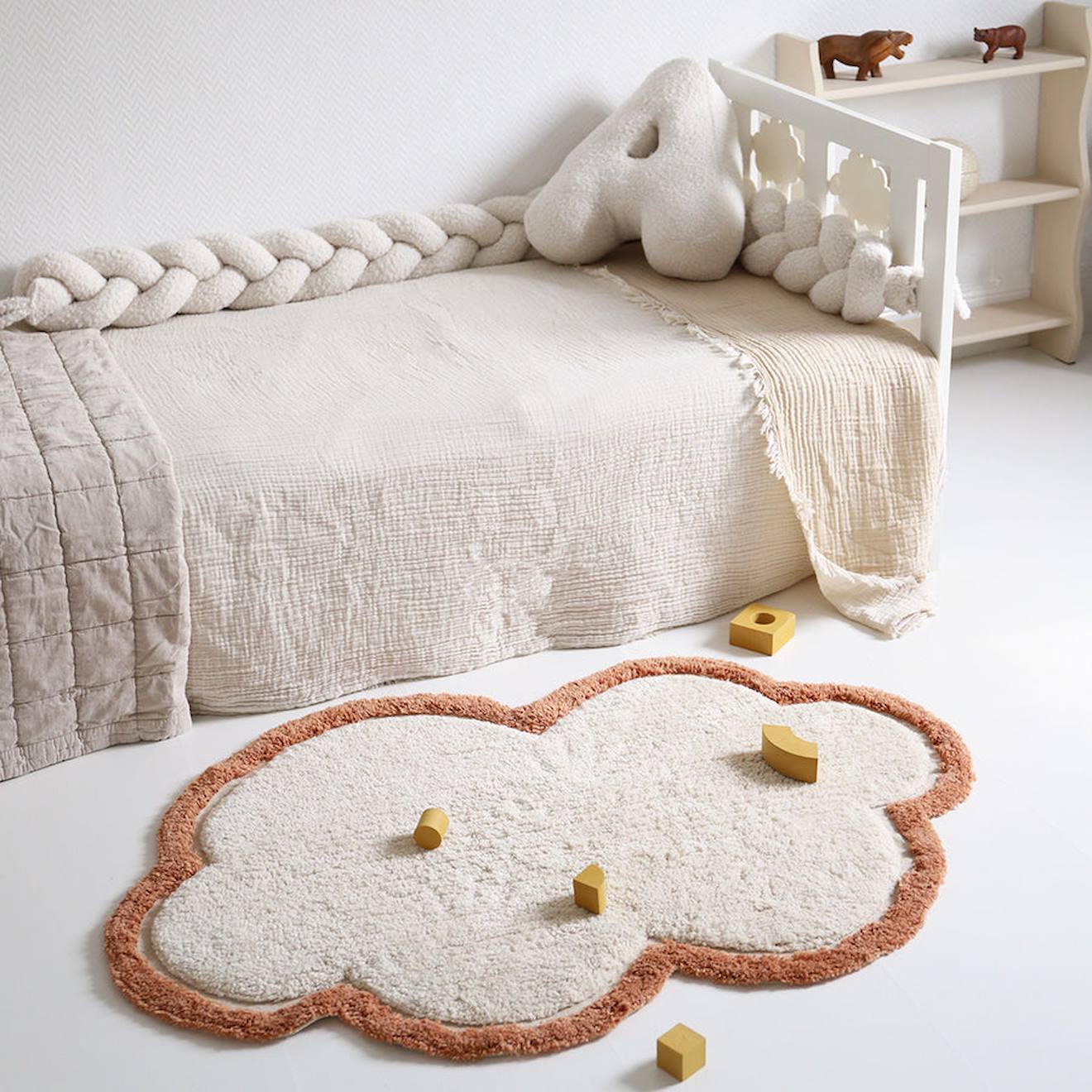 Tapis Enfant Nuage Little Nimbus Toffee Toffee