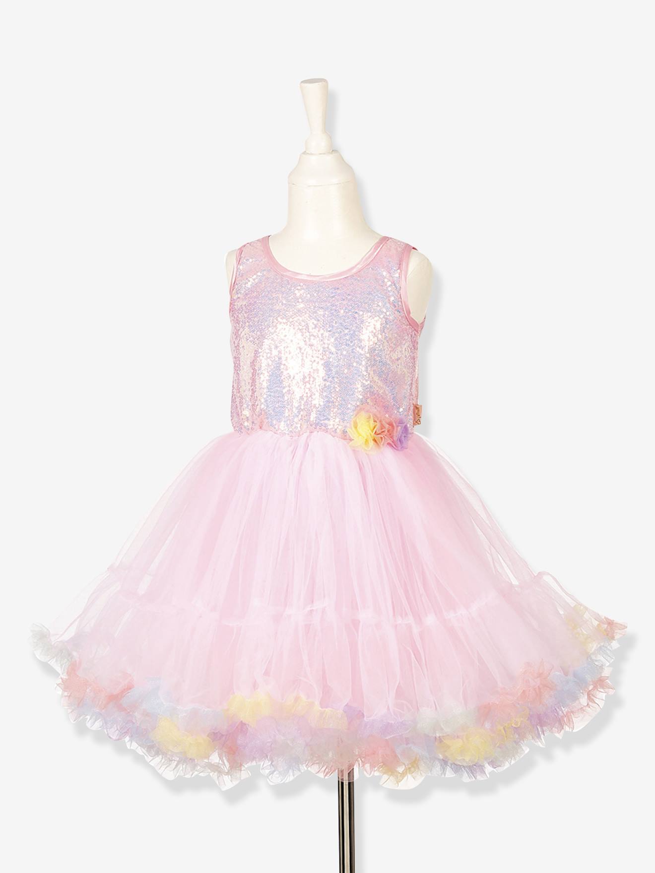 Robe tulipe Jocelyne rose