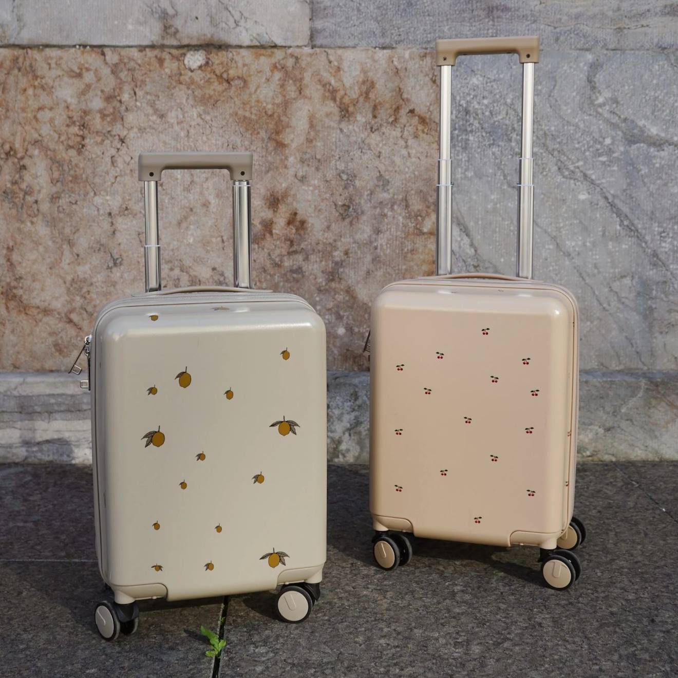 Valise Enfant Ecru, Jaune, Vert (Konges Slojd) - Image 2
