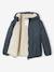 Parka garçon 3 en 1 blouson amovible kaki+lichen+Marine grisé+noix de pécan 21 - vertbaudet enfant 