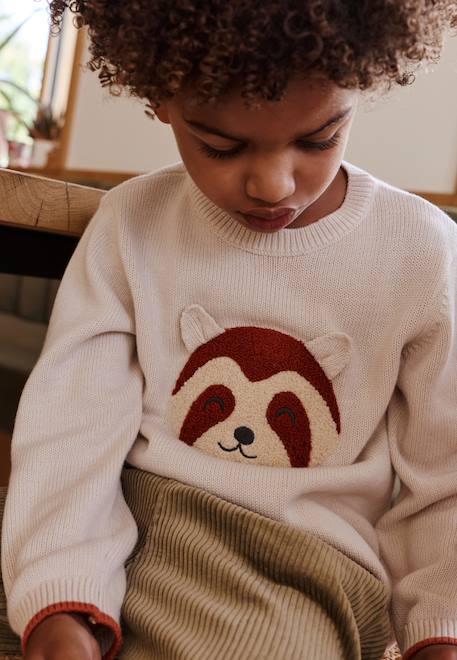 Garçon-Manteau, veste-Pull enfant en tricot gustin