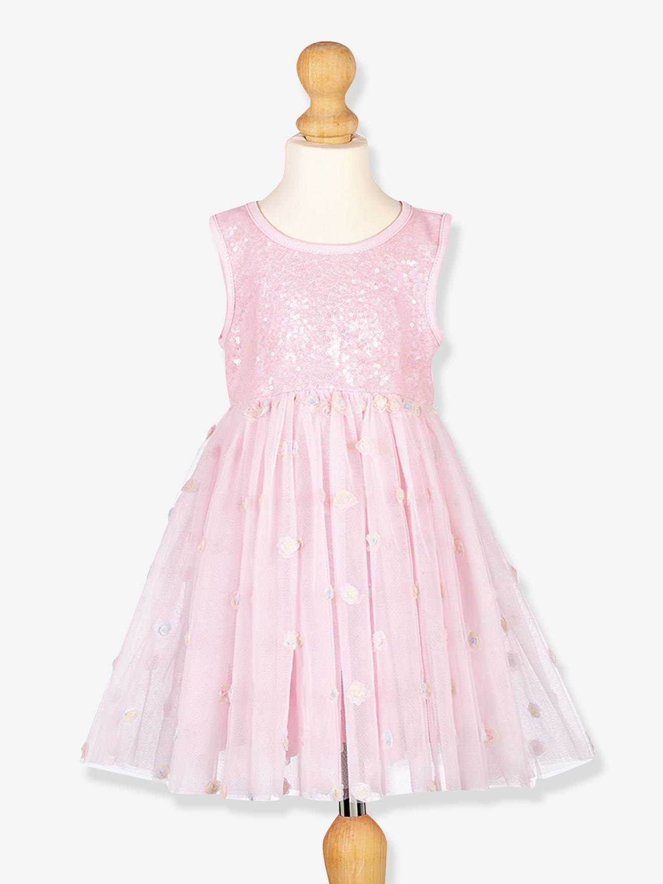 Robe Roselyne 2ans rose