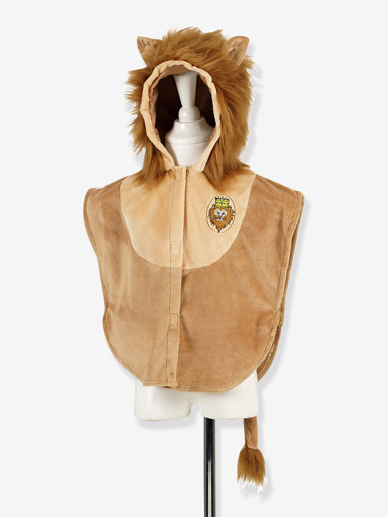Cape lion bébé marron
