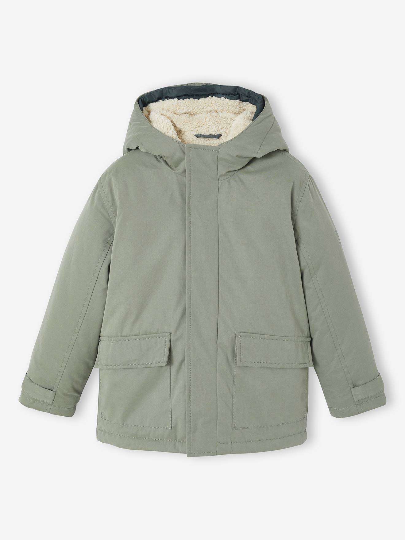 Parka Technique 3 En 1 VERTBAUDET Pour Garçon - Imperméable + Doublure Polaire Amovible - Pour Toutes Les Saisons - 7