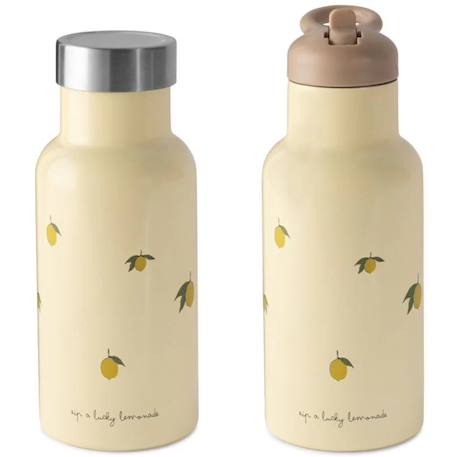 Fille-Gourde isotherme citron (350 ml)