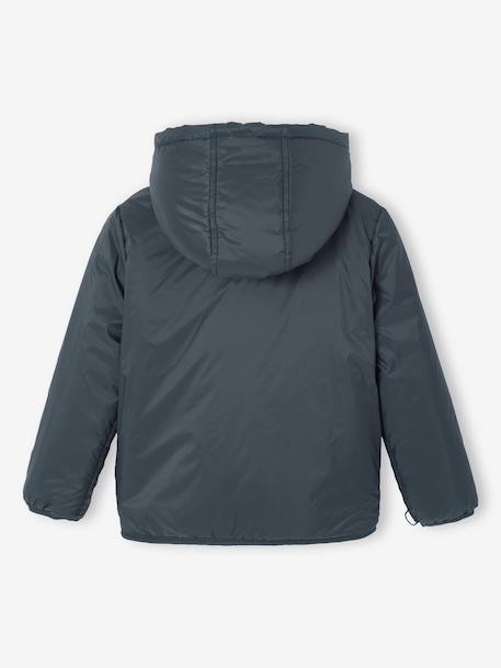 Parka garçon 3 en 1 blouson amovible kaki+lichen+Marine grisé+noix de pécan 25 - vertbaudet enfant 