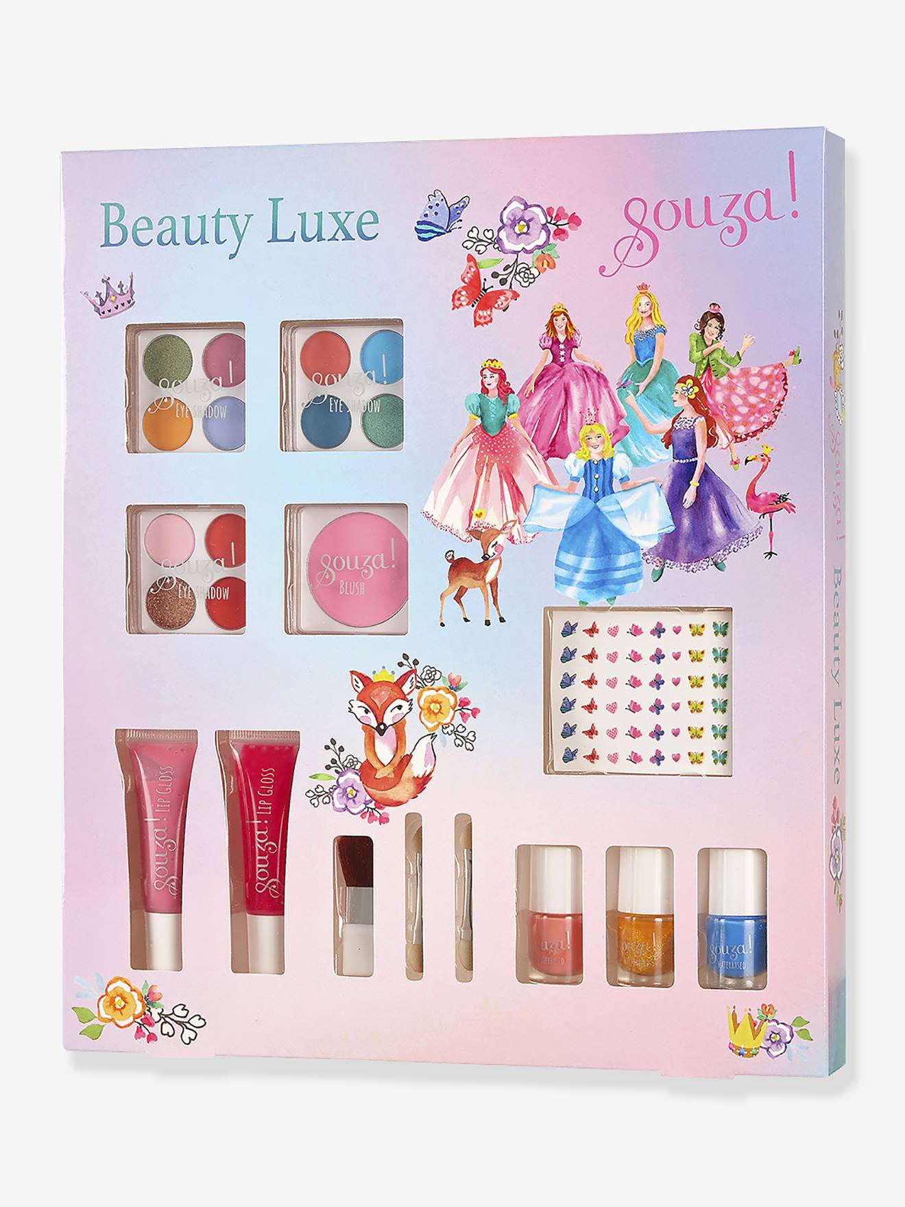 Coffret de maquillage rose