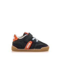 Chaussures-Sneakers garçon synthétique lacets- fermeture adhésive barefoot