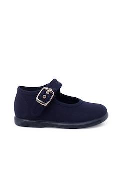 Chaussures-Chaussures fille 23-38-Chaussures en toile avec fermeture à boucle