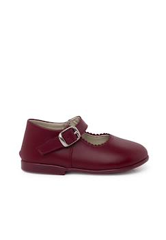 Chaussures-Chaussures fille 23-38-Chaussures babies à boucle en cuir