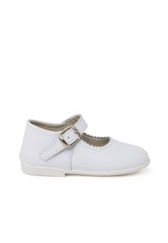 Chaussures babies à boucle en cuir  - vertbaudet enfant