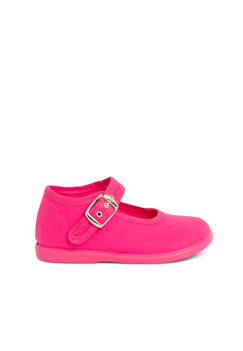 Chaussures-Chaussures en toile avec fermeture à boucle