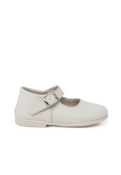 Chaussures-Chaussures fille 23-38-Chaussures babies à boucle en cuir