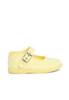 Chaussures-Chaussures fille 23-38-Chaussures en toile avec fermeture à boucle