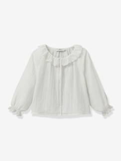 Chemise en gaze de coton fille  - vertbaudet enfant