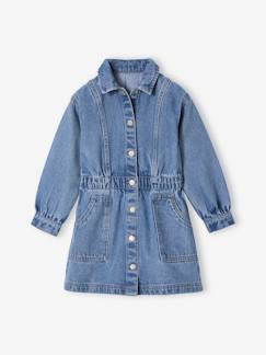 -Robe en jean fille