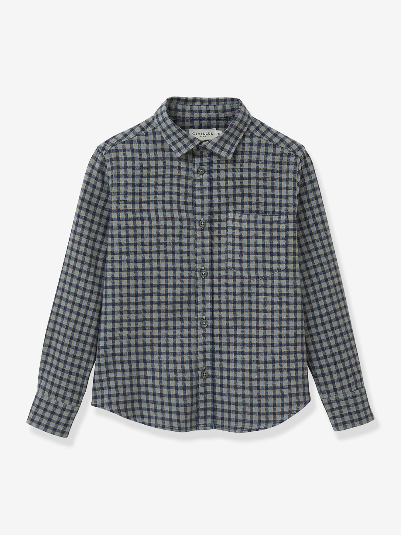 Chemise flanellise carreaux garon vert 30 €
