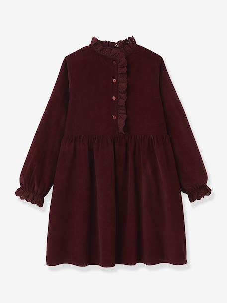 Robe velours  - vertbaudet enfant