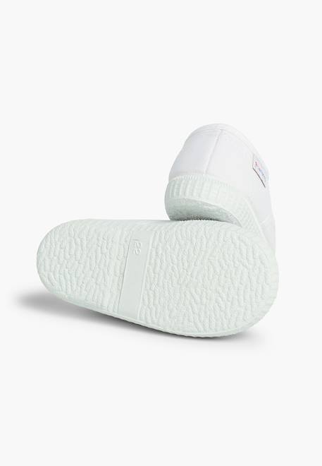 Baskets enfant avec lacets Blanc+Bleu marine 3 - vertbaudet enfant 