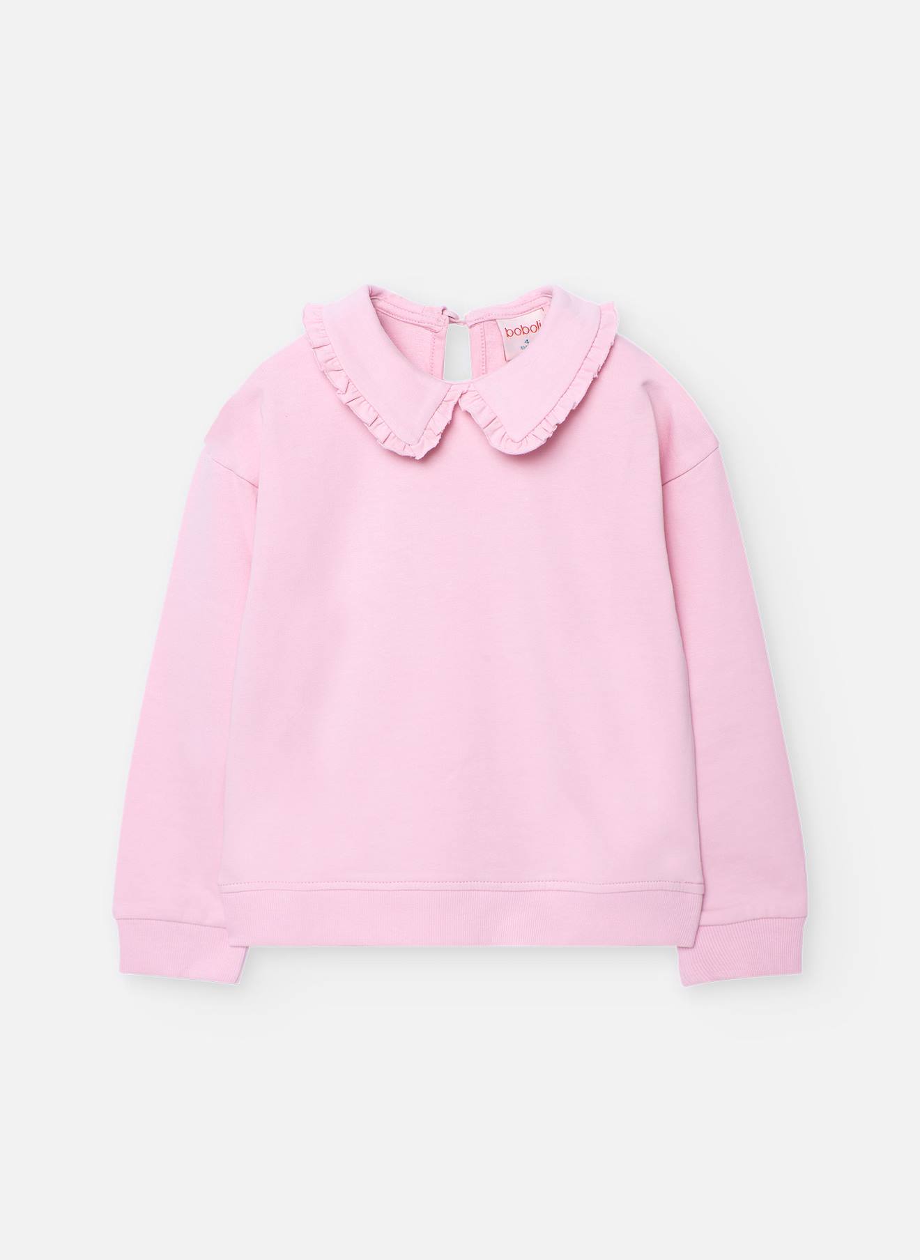 Sweat-shirt En Molleton Rose