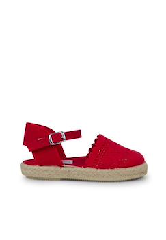 Espadrilles brodées à boucle  - vertbaudet enfant