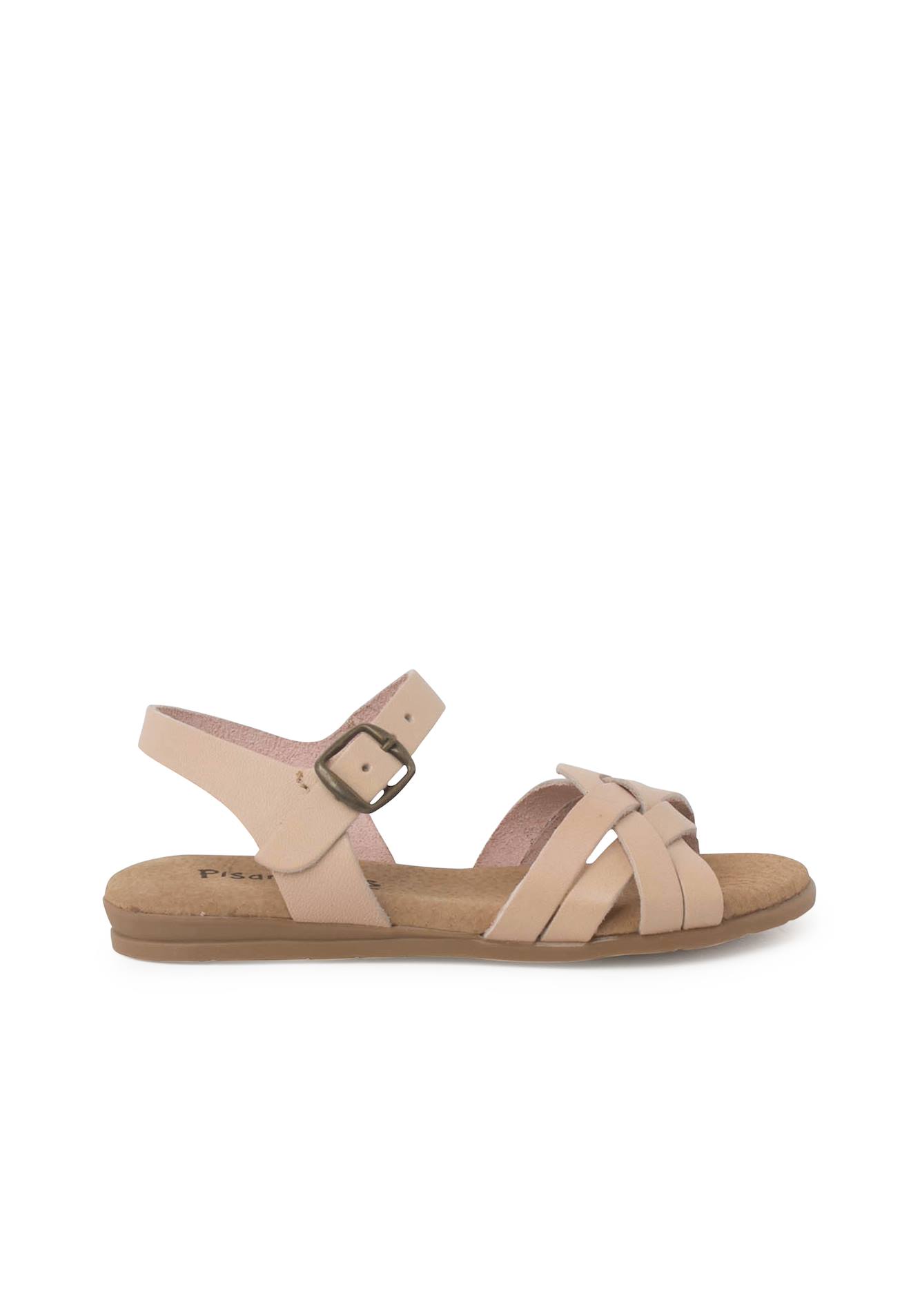 Sandales Fille Avec Semelle En Gel Beige