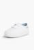 Baskets enfant avec lacets Blanc+Bleu marine 2 - vertbaudet enfant 