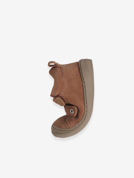 Chaussures premiers pas bébé velcro beige+bleu+bleu électrique+bleu jean+chocolat+lot beige+lot marron+lot vert+marron+ocre+vert+vert sauge 58 - vertbaudet enfant 