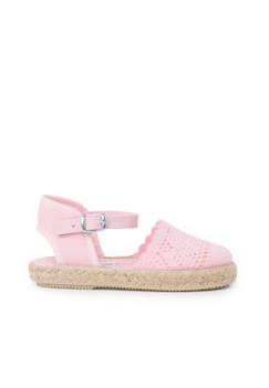 Chaussures-Espadrilles brodées à boucle