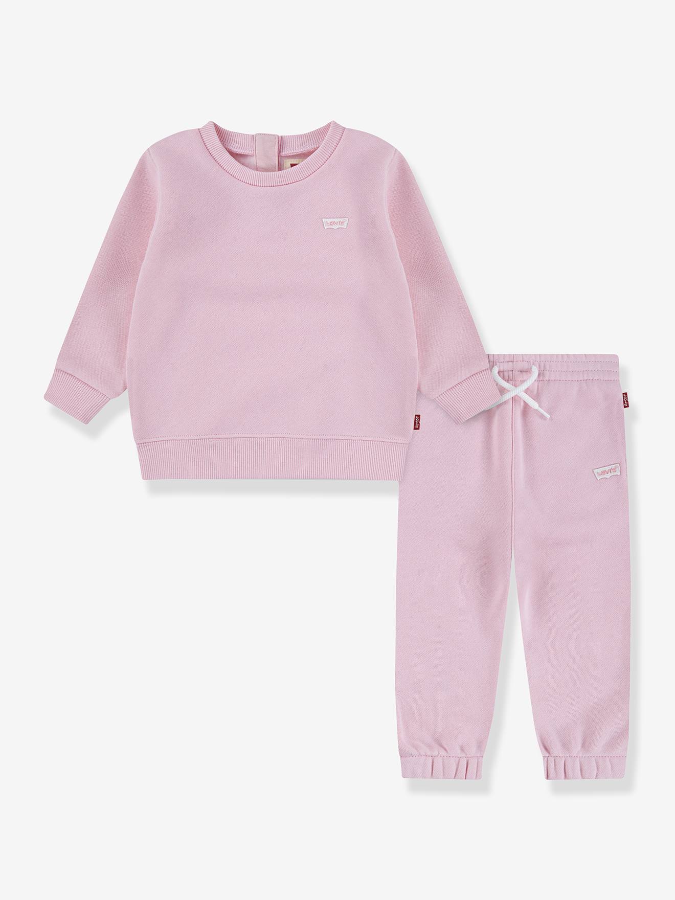 Ensemble Bébé 3 Pièces Levi's Rose