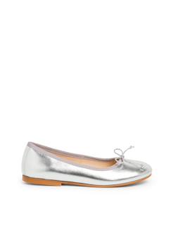 Chaussures-Ballerines de couleurs pour fille  en cuir