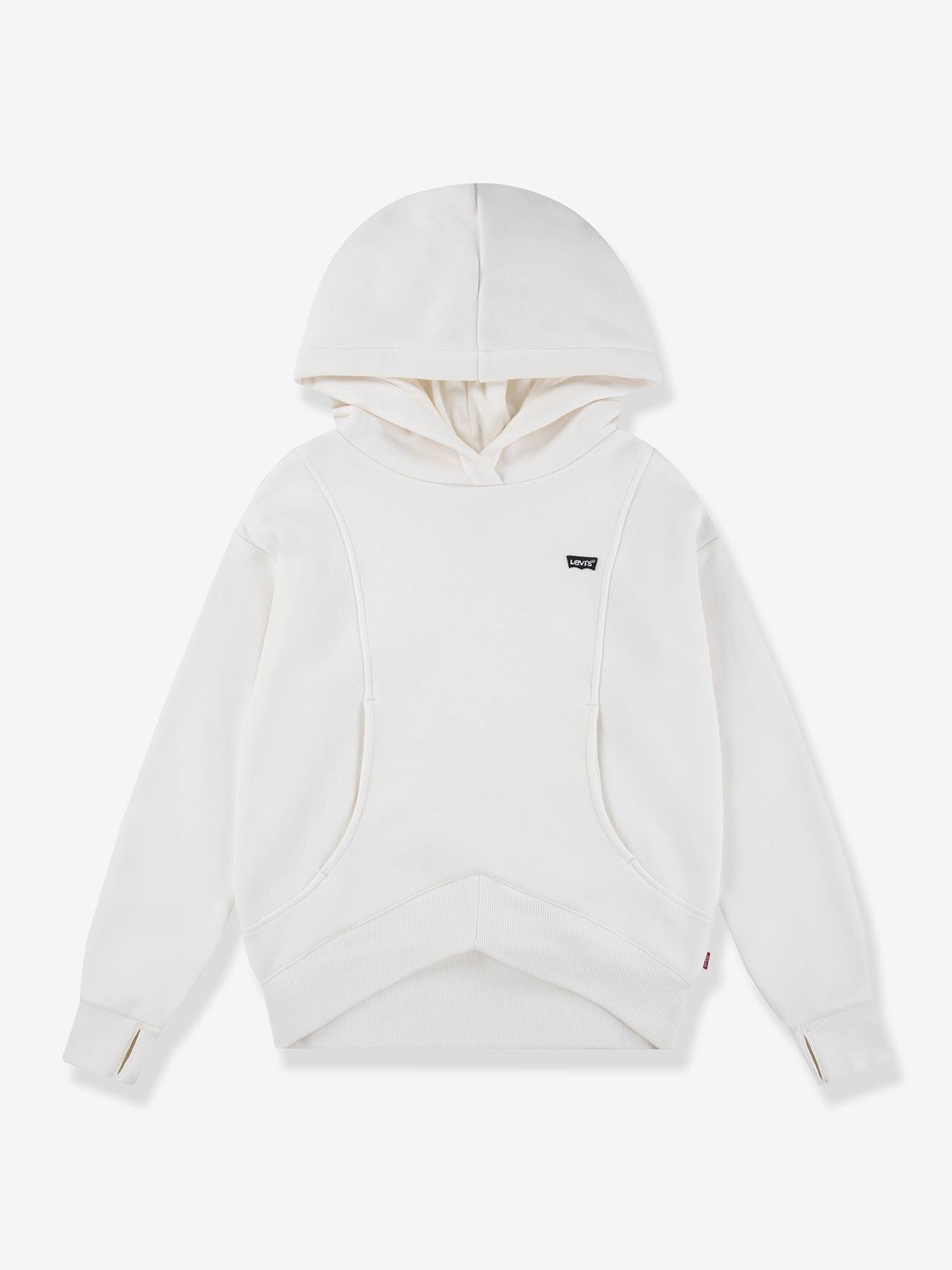 Sweat à capuche Batwing Patch Hoodie LEVI'S écru