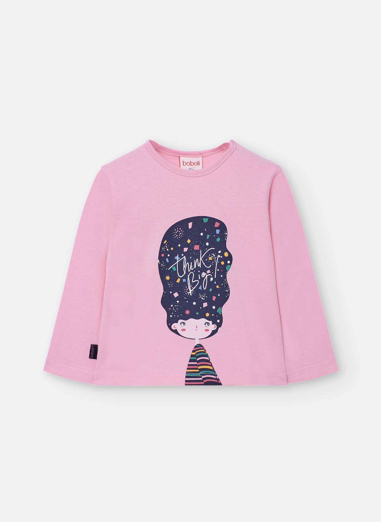 T-shirt En Tricot Pour Fille Rose