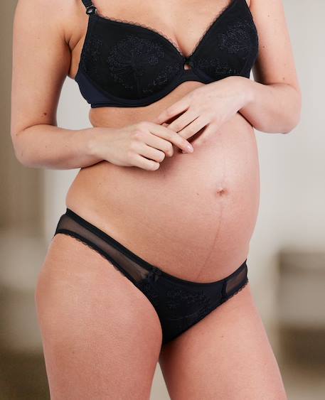 Culotte grossesse louise Ivoire+Marine 6 - vertbaudet enfant 