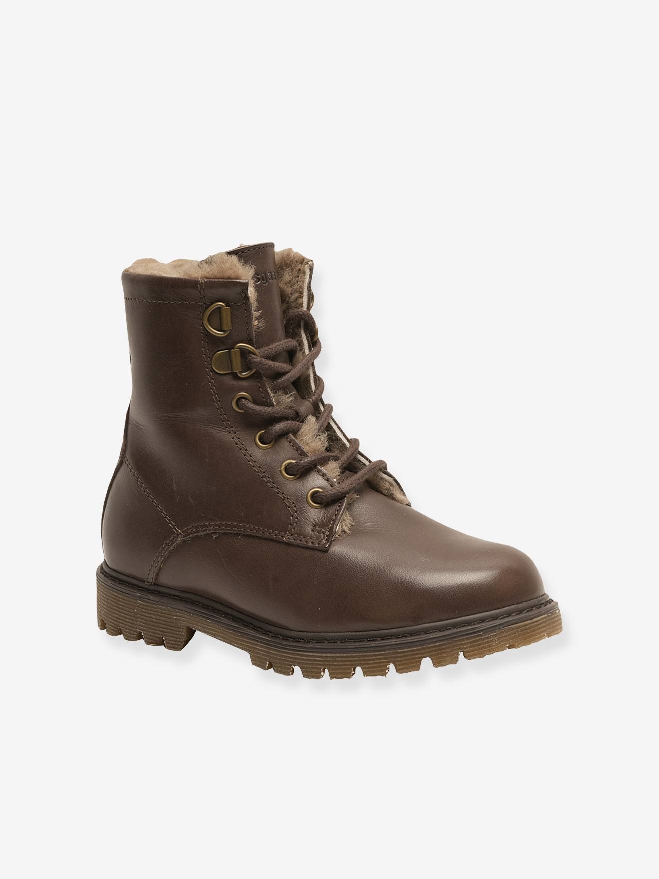 Bottes d hiver fille MAIA LAMB bisgaard café