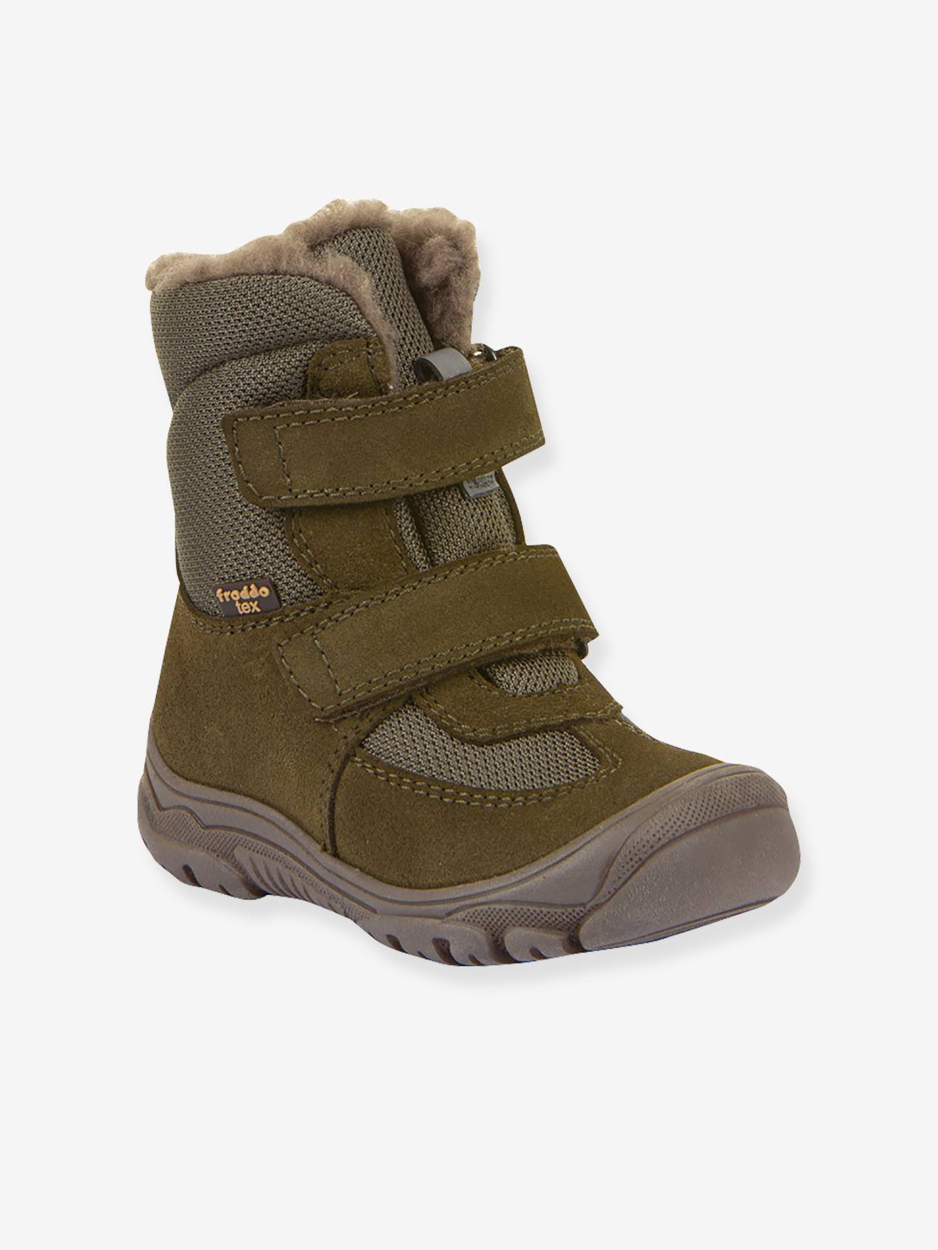 Boots enfants LINZ WOOL TEX HIGH Froddo olive