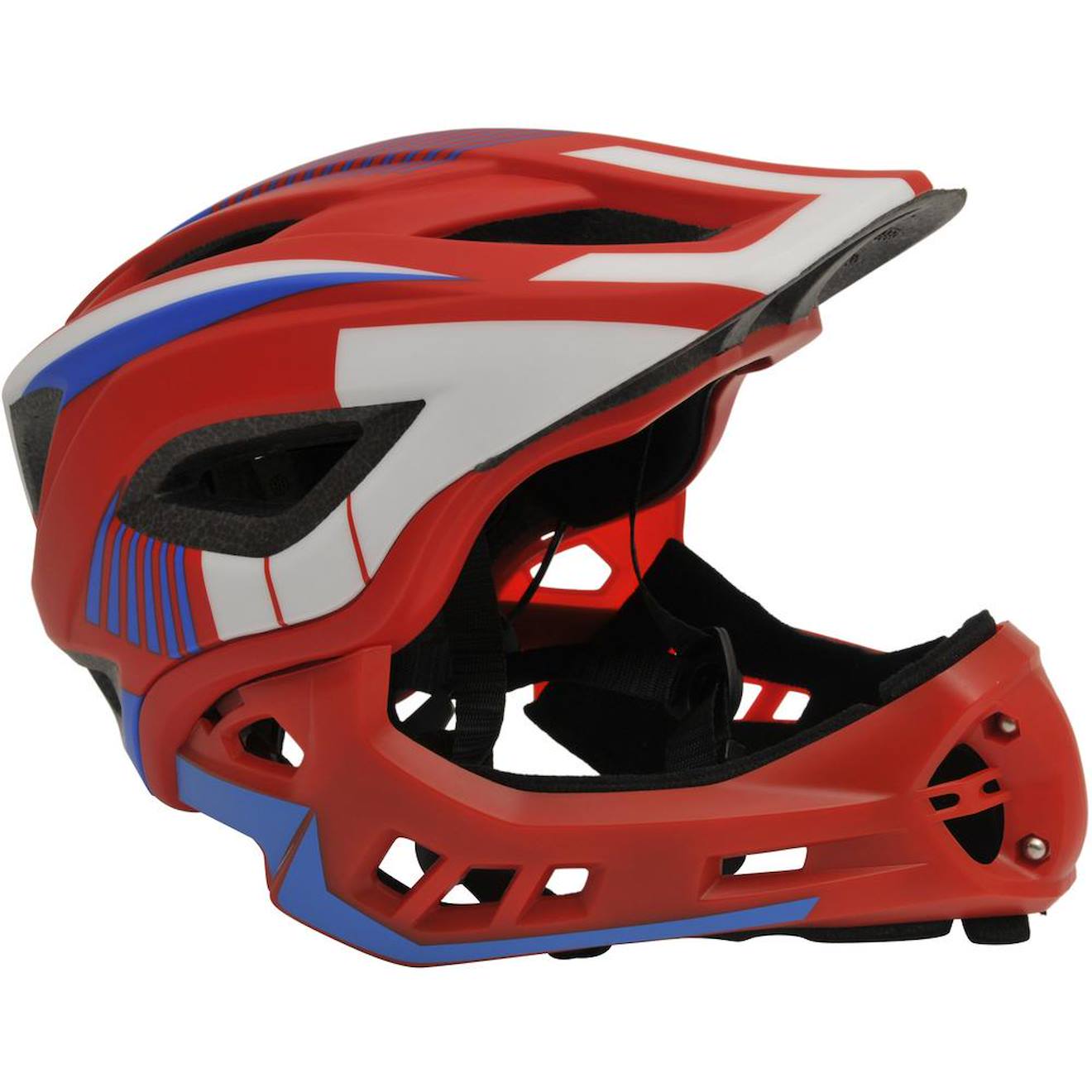 Casque Vélo Intégral Rouge S Rouge