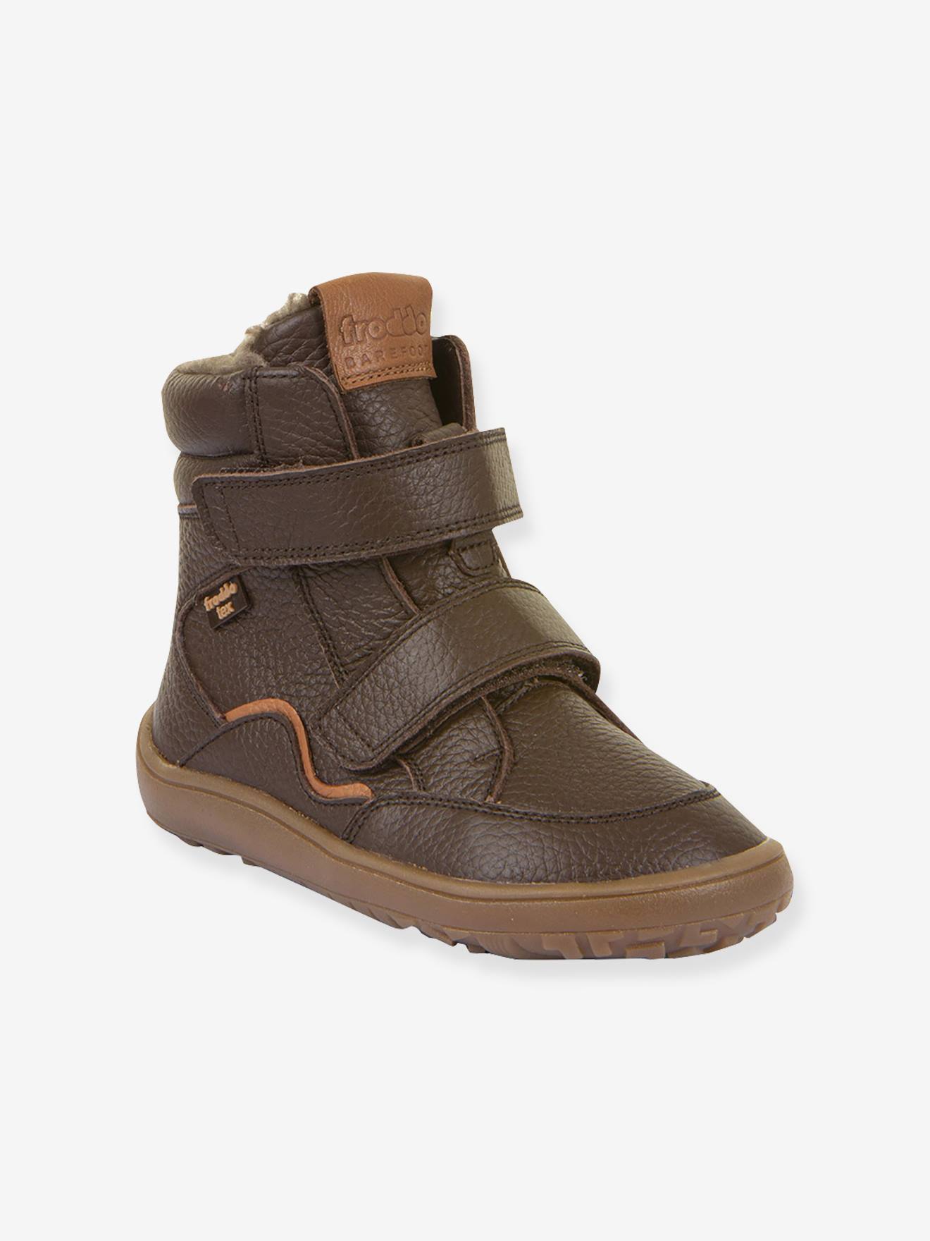 Chaussures d'hiver barefoot enfants BAREFOOT TEX WINTER Froddo marron